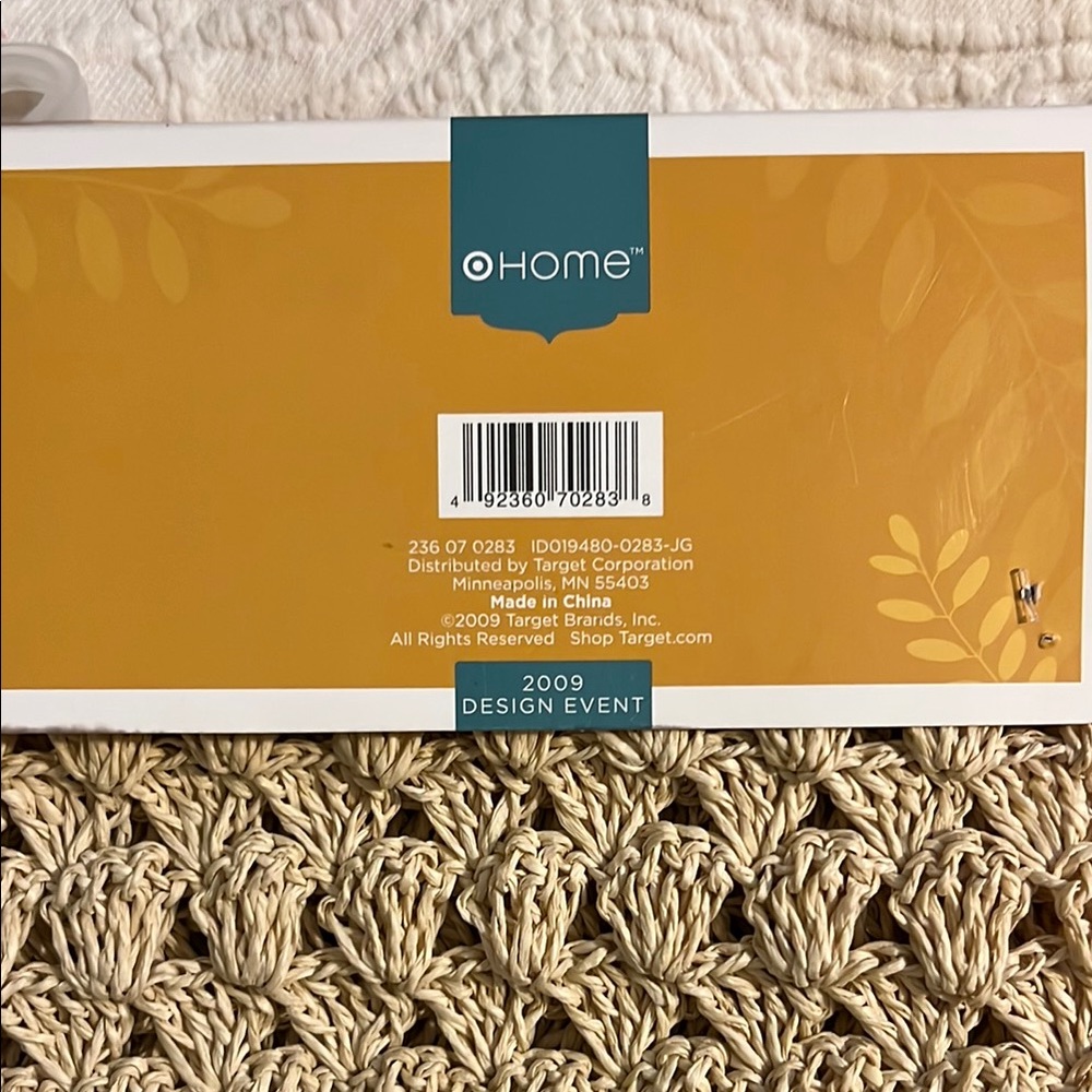 NWT Target Beige Table Runner - Picture 3 of 5